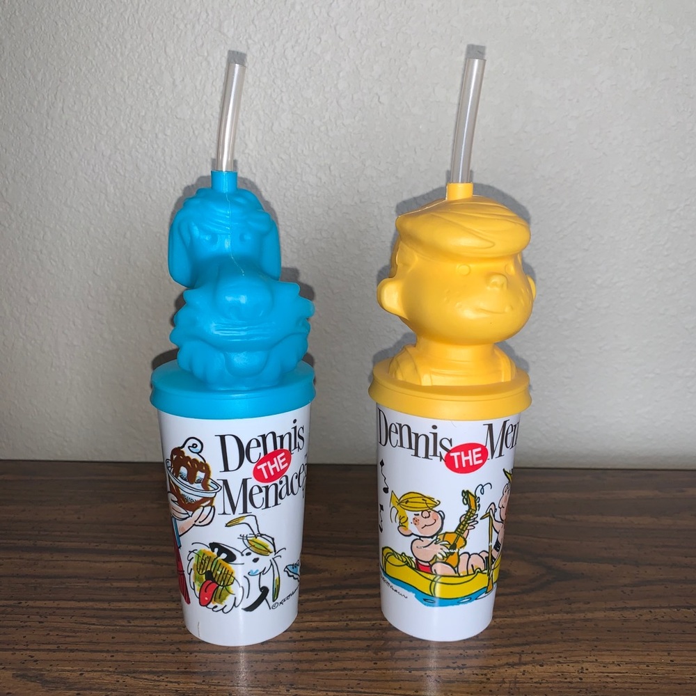 Dennis the Menace Cups Lot